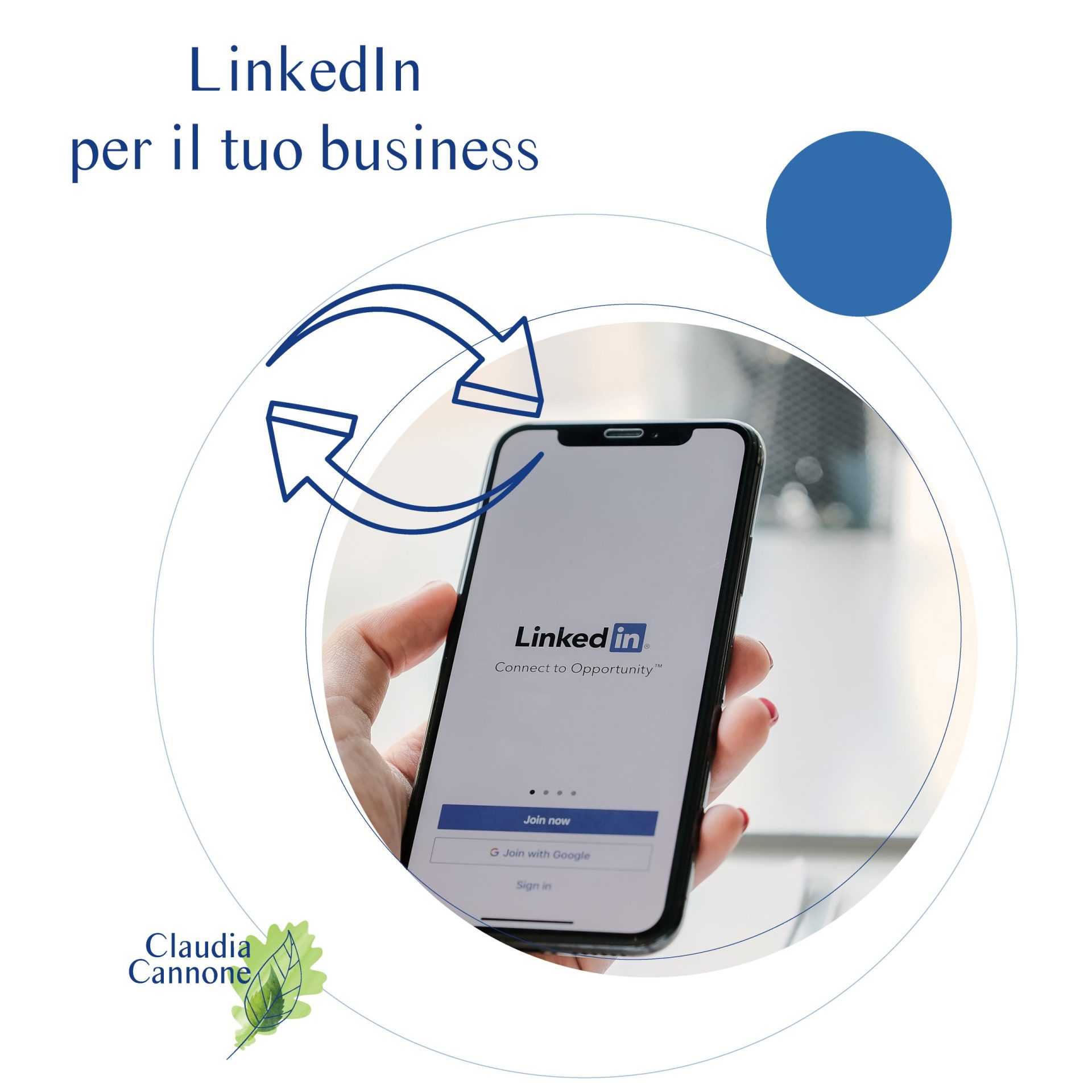 Grafica per corsi Claudia Cannone1okk scaled - Corso LinkedIn per il tuo business