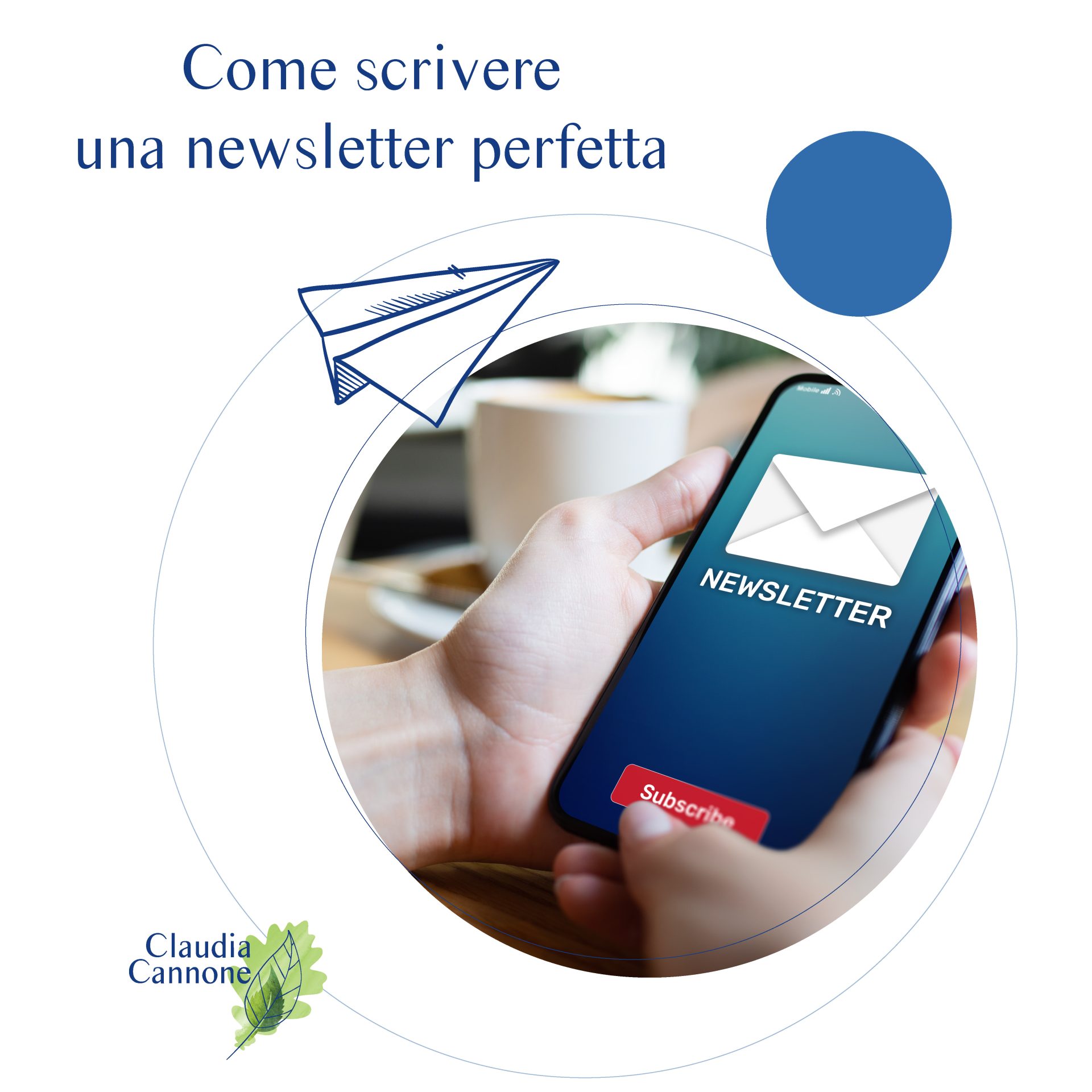 Cover Corso Newsletter - Come progettare e scrivere la tua newsletter